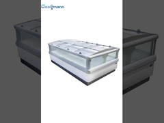 Açık Güverte Süpermarket Teşhir Buzdolabı 1900L Otomatik Buz Çözme 2 . 05m Yükseklik