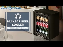 COOLSSMANN soğutma B5 tek kapılı arka bar bira soğutucu